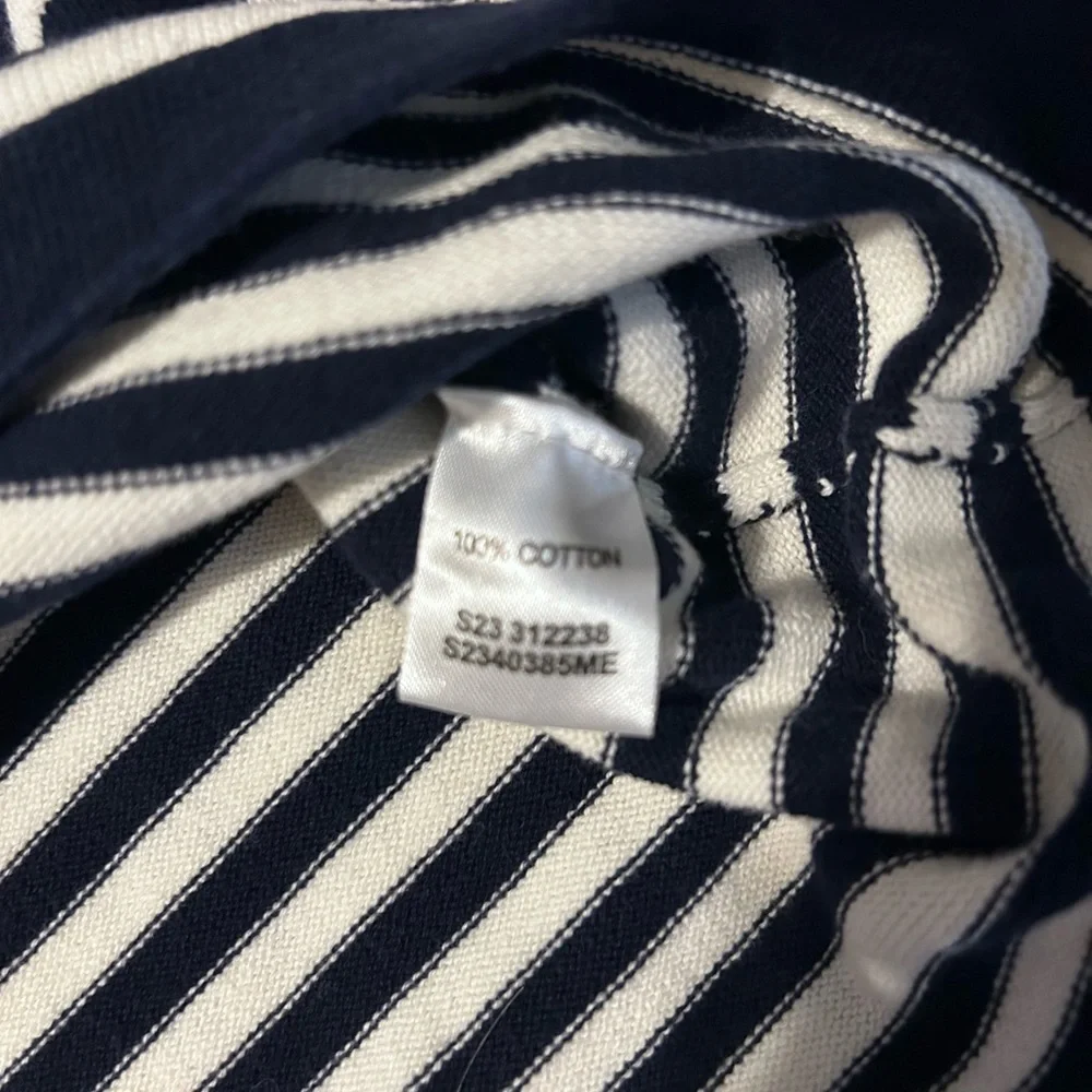 ⚓️ Original Weatherproof Vintage Red Crewneck with Navy & White Trim 100% Cotton